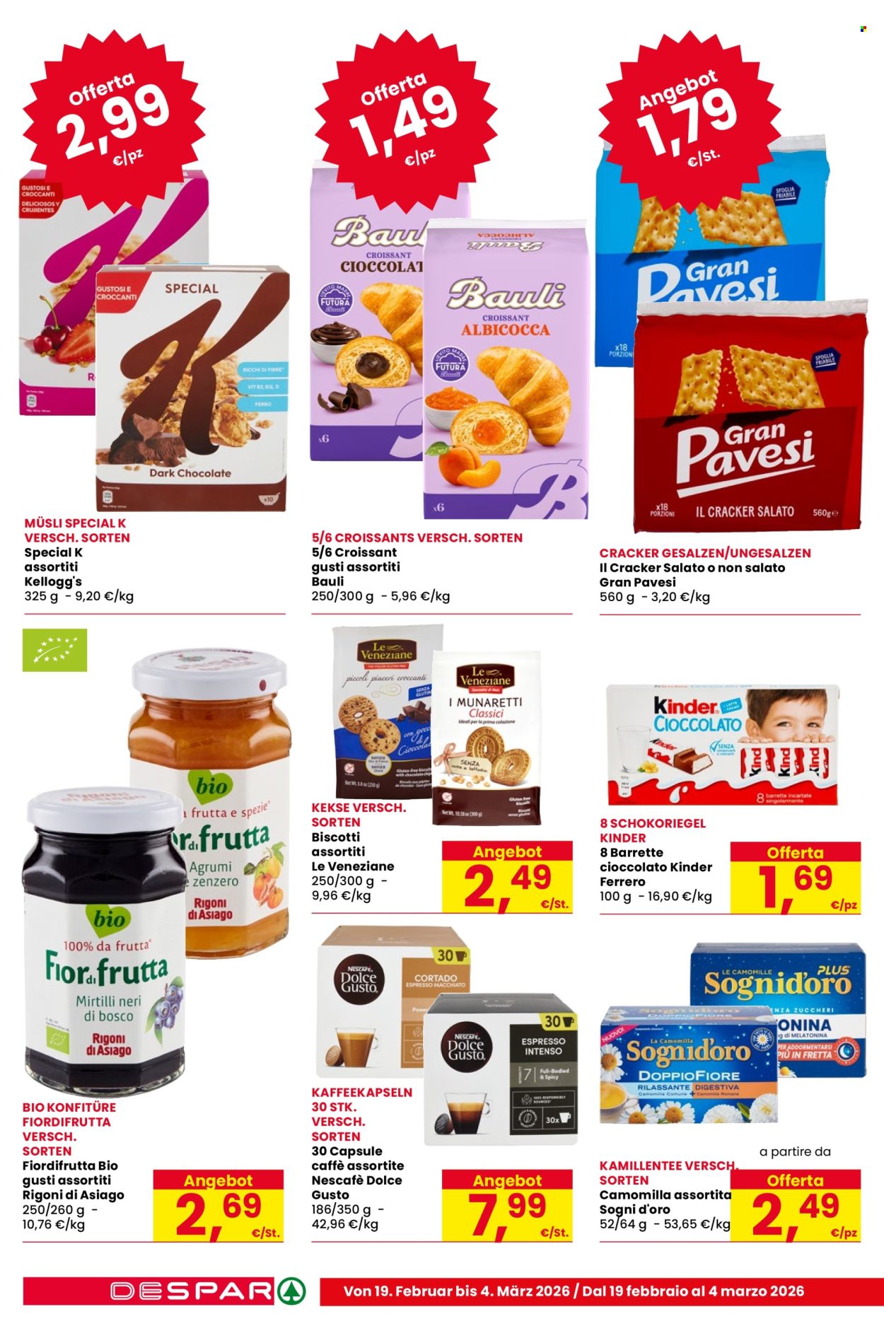 Volantino Despar - 19/2/2026 - 4/3/2026. Pagina 14
