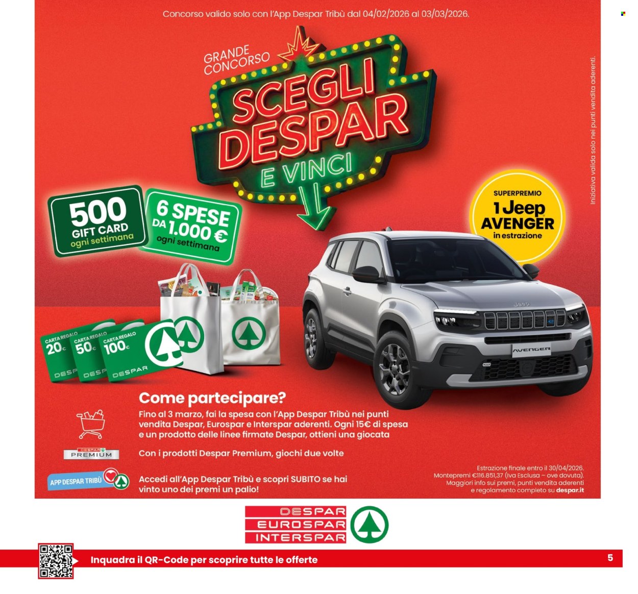 Volantino Eurospar - 19/2/2026 - 4/3/2026. Pagina 5