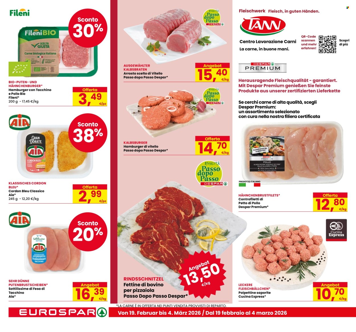 Volantino Eurospar - 19/2/2026 - 4/3/2026. Pagina 8