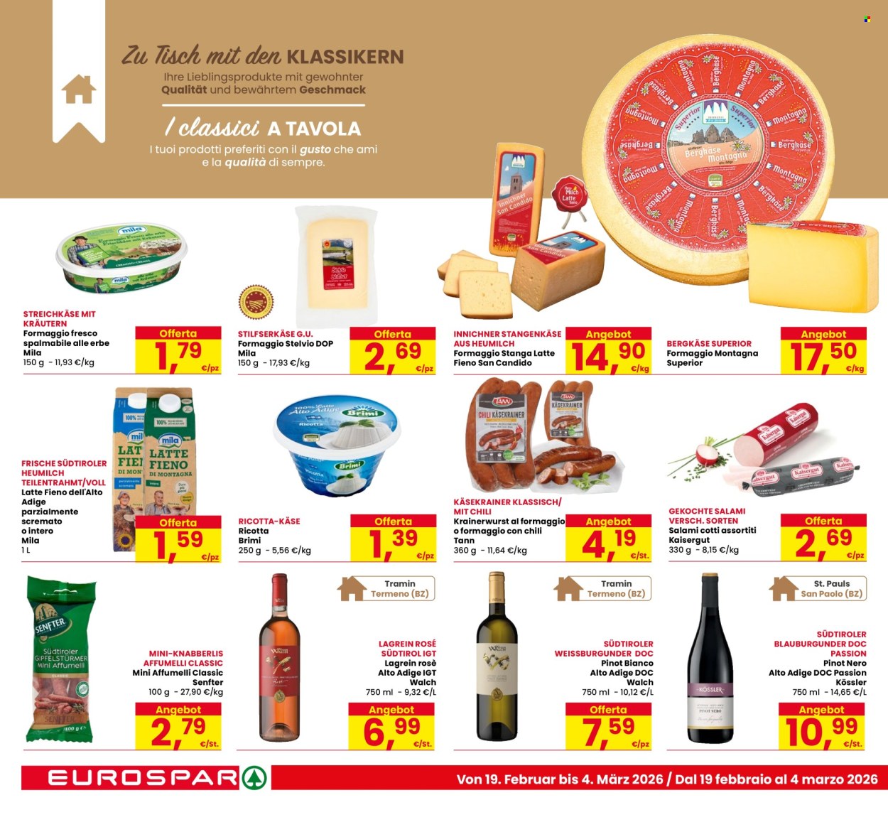 Volantino Eurospar - 19/2/2026 - 4/3/2026. Pagina 10