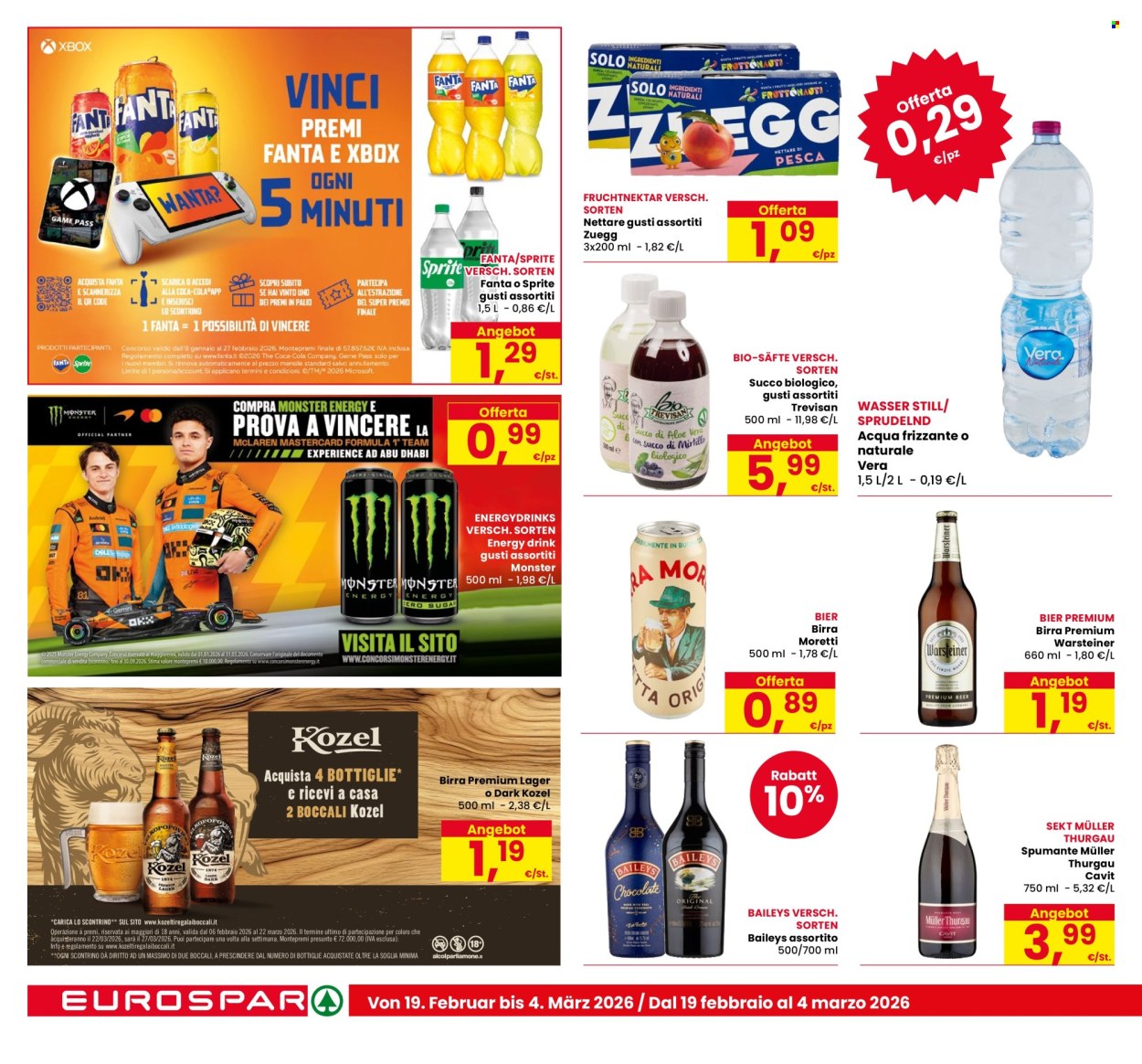 Volantino Eurospar - 19/2/2026 - 4/3/2026. Pagina 18