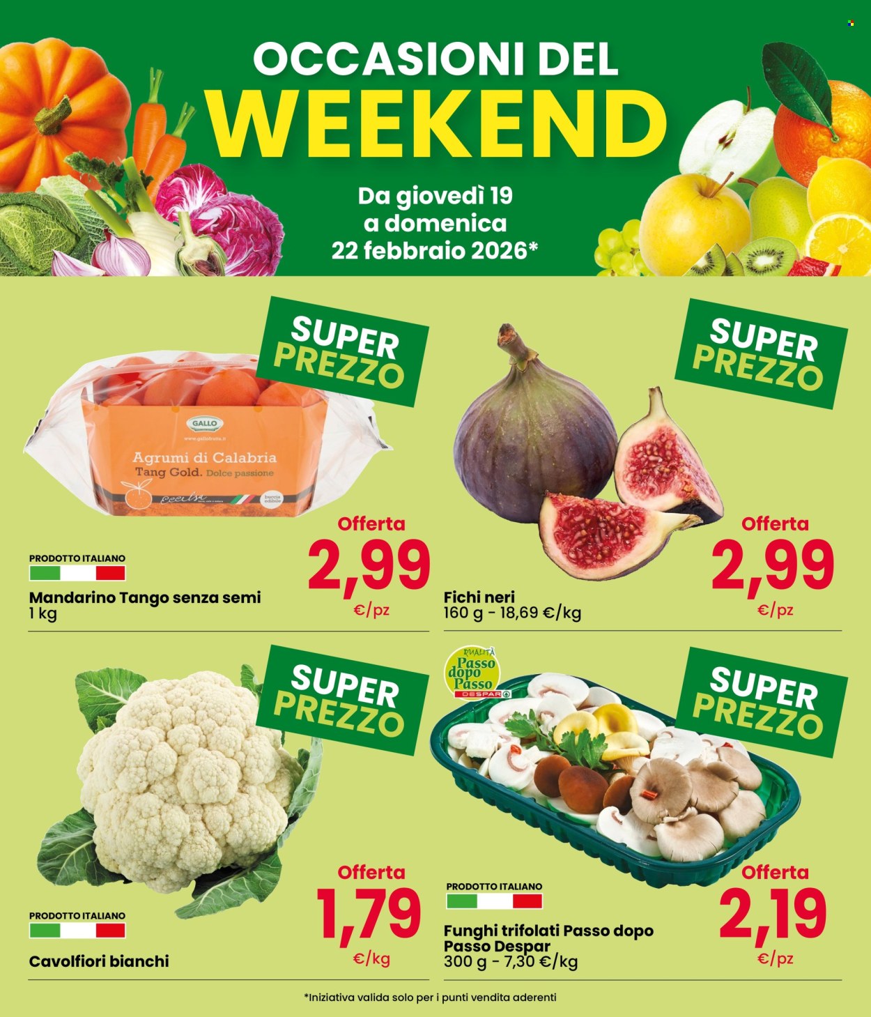 Volantino Eurospar - 19/2/2026 - 22/2/2026. Pagina 2