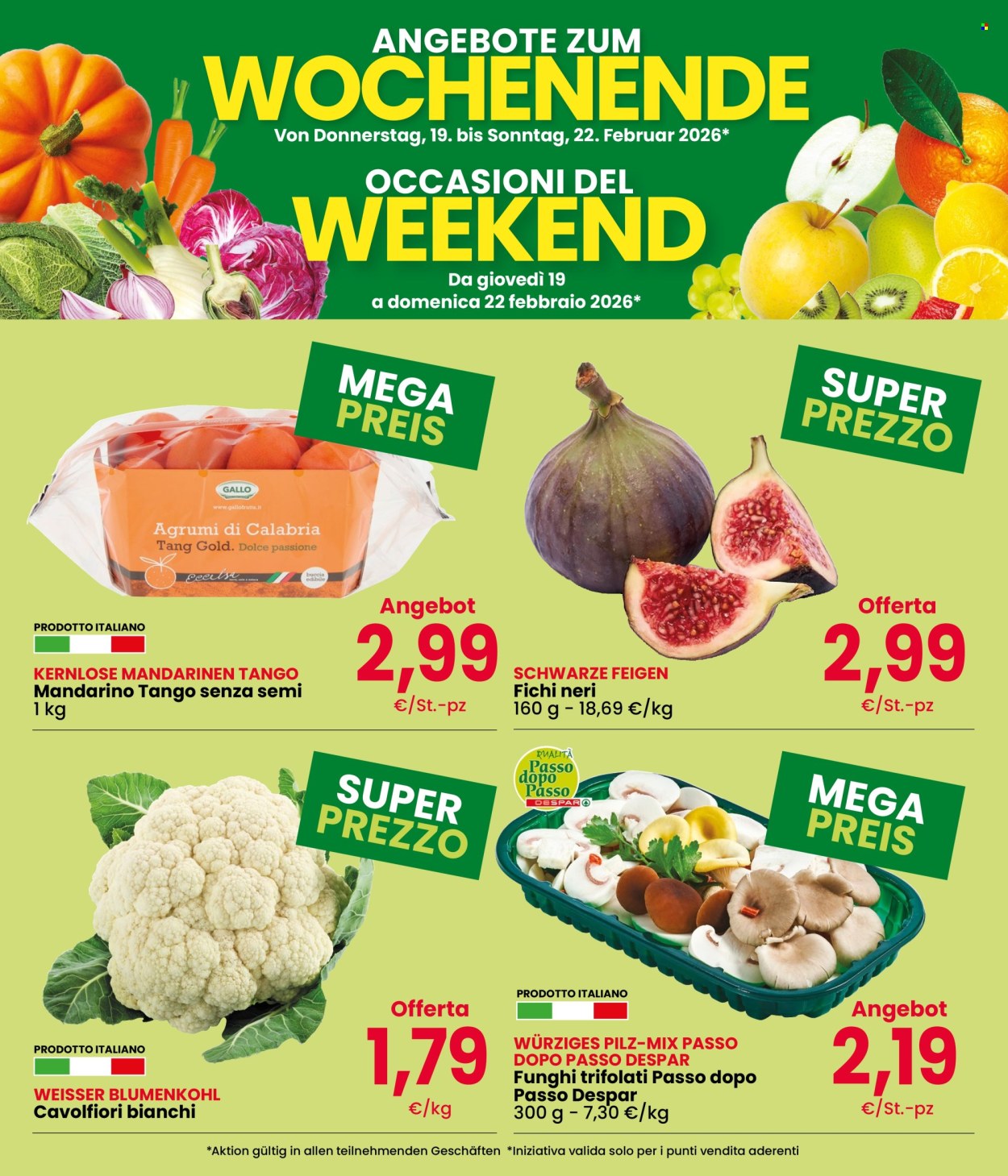 Volantino Eurospar - 19/2/2026 - 22/2/2026. Pagina 2