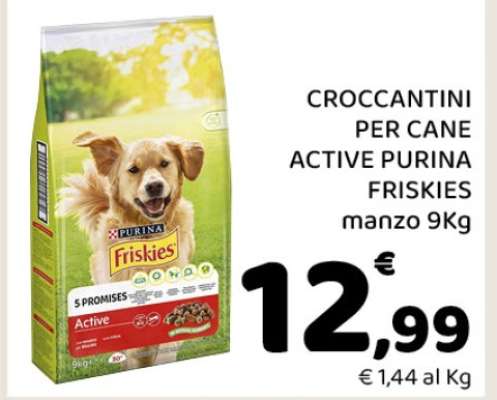 CROCCANTINI PER CANE ACTIVE PURINA FRISKIES