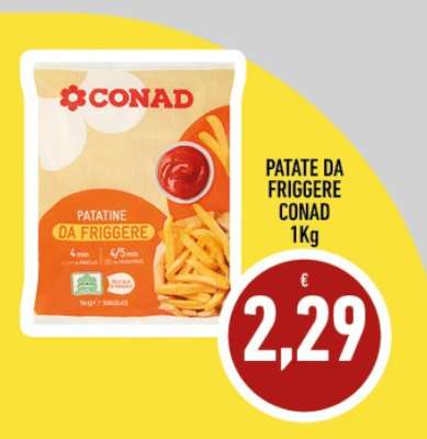 PATATE DA FRIGGERE CONAD
