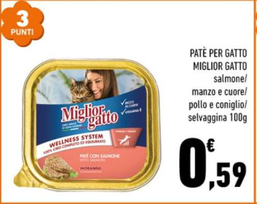 PATÈ PER GATTO MIGLIOR GATTO