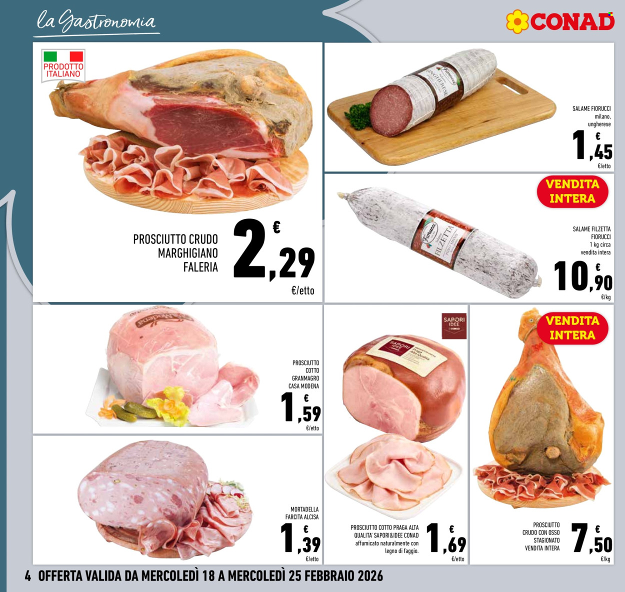 Volantino Conad - 18/2/2026 - 25/2/2026. Pagina 4