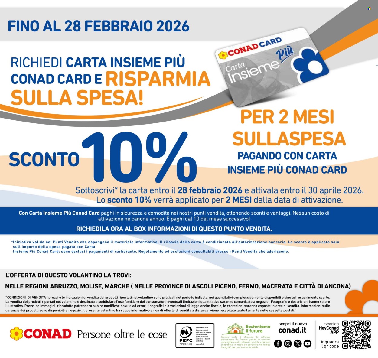 Volantino Conad - 18/2/2026 - 25/2/2026. Pagina 12