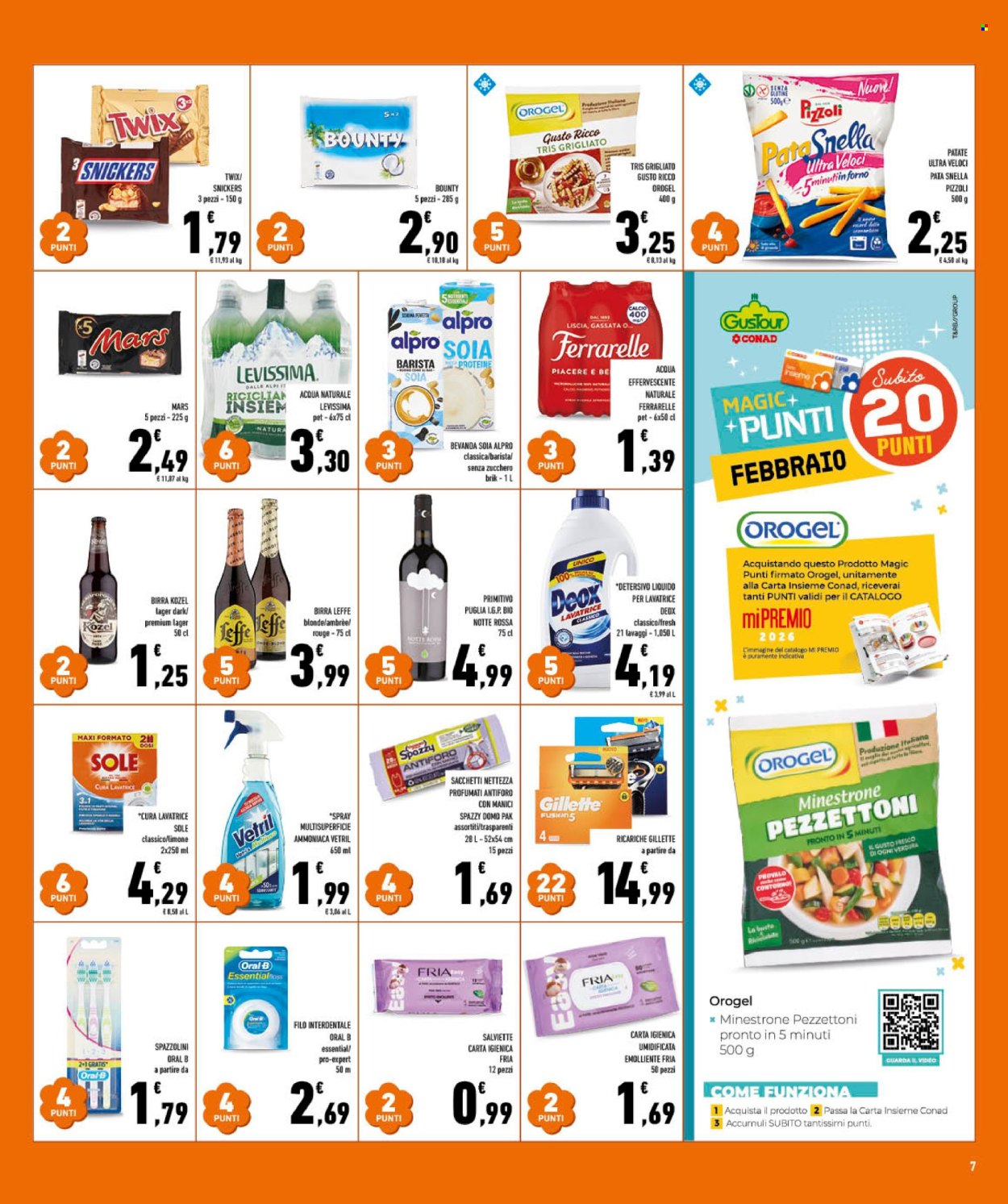 Volantino Conad - 18/2/2026 - 24/2/2026. Pagina 7