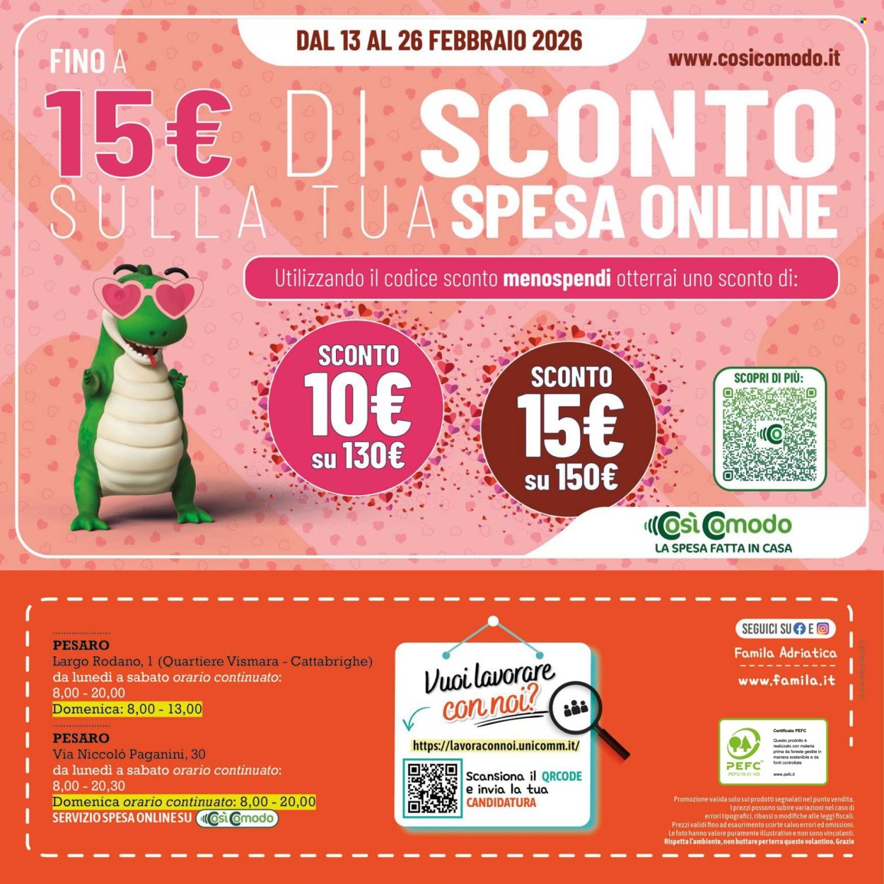 Volantino Famila - 19/2/2026 - 4/3/2026. Pagina 32