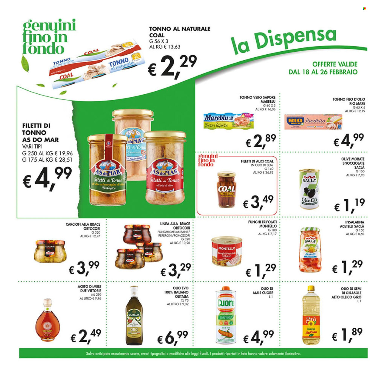 Volantino COAL - 18/2/2026 - 26/2/2026. Pagina 18