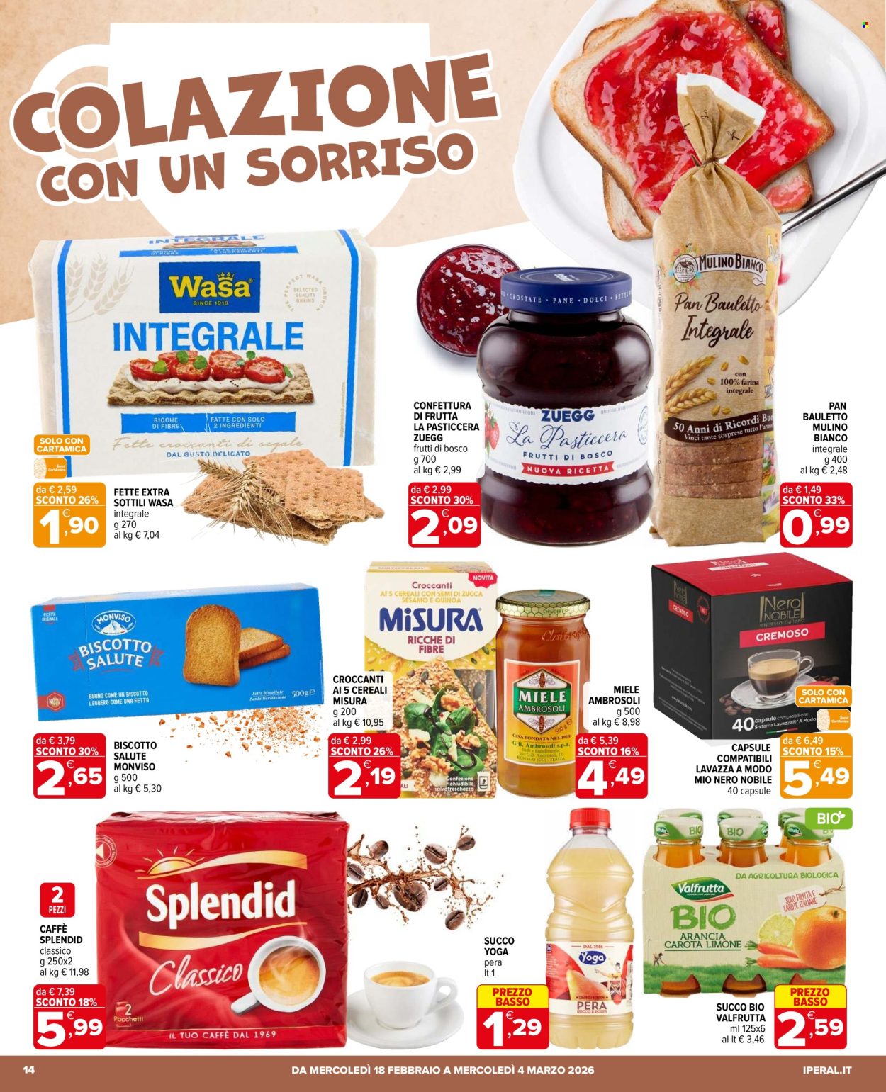 Volantino Iperal - 18/2/2026 - 4/3/2026. Pagina 14