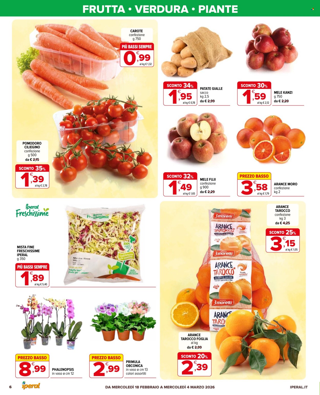 Volantino Iperal - 18/2/2026 - 4/3/2026. Pagina 6