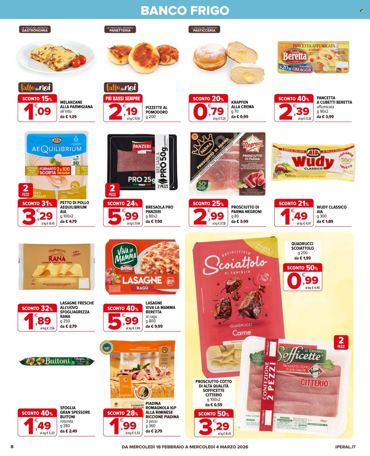Volantino Iperal - 18/2/2026 - 4/3/2026. Pagina 8