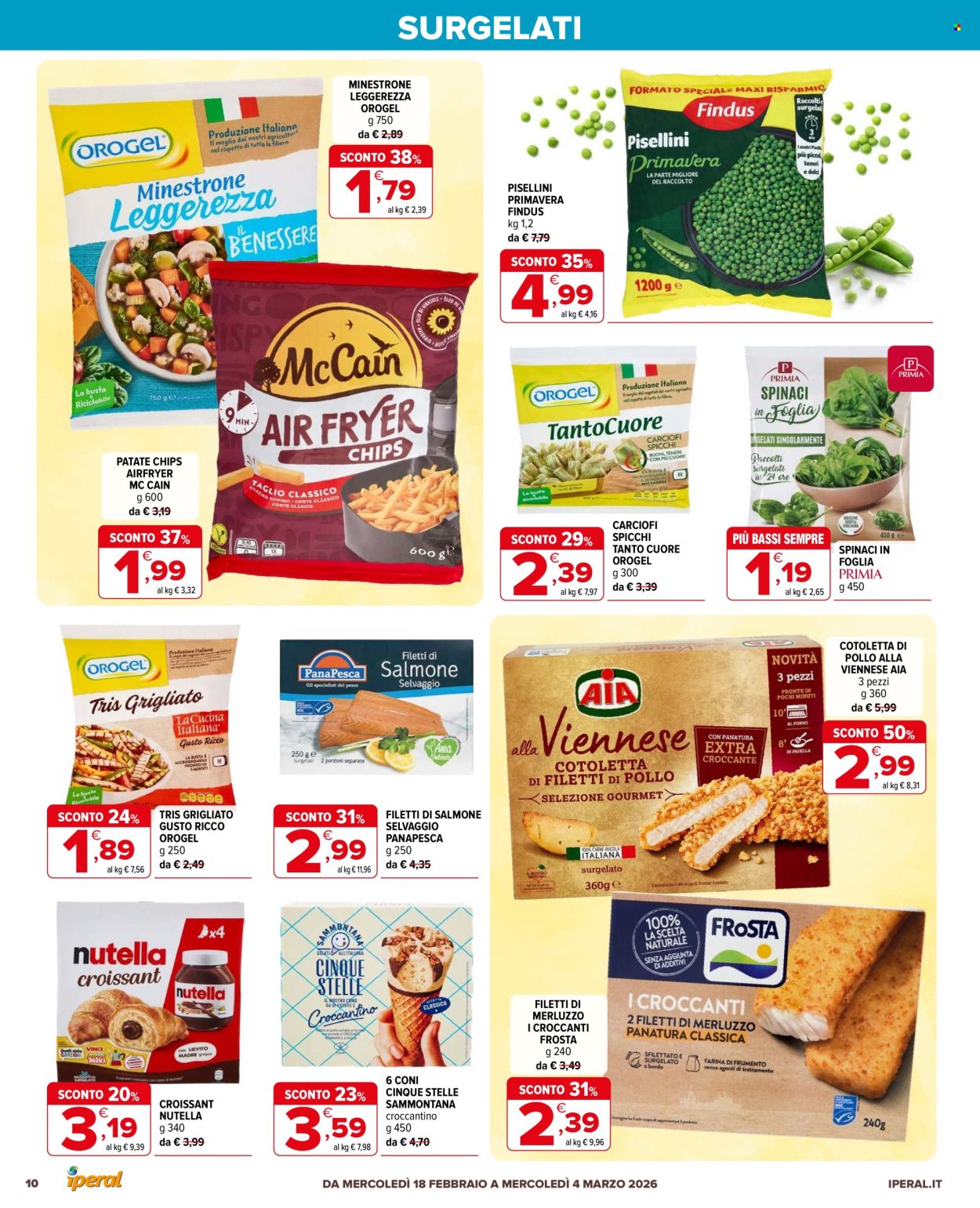 Volantino Iperal - 18/2/2026 - 4/3/2026. Pagina 10