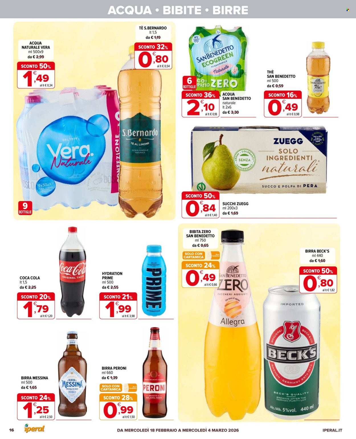 Volantino Iperal - 18/2/2026 - 4/3/2026. Pagina 16