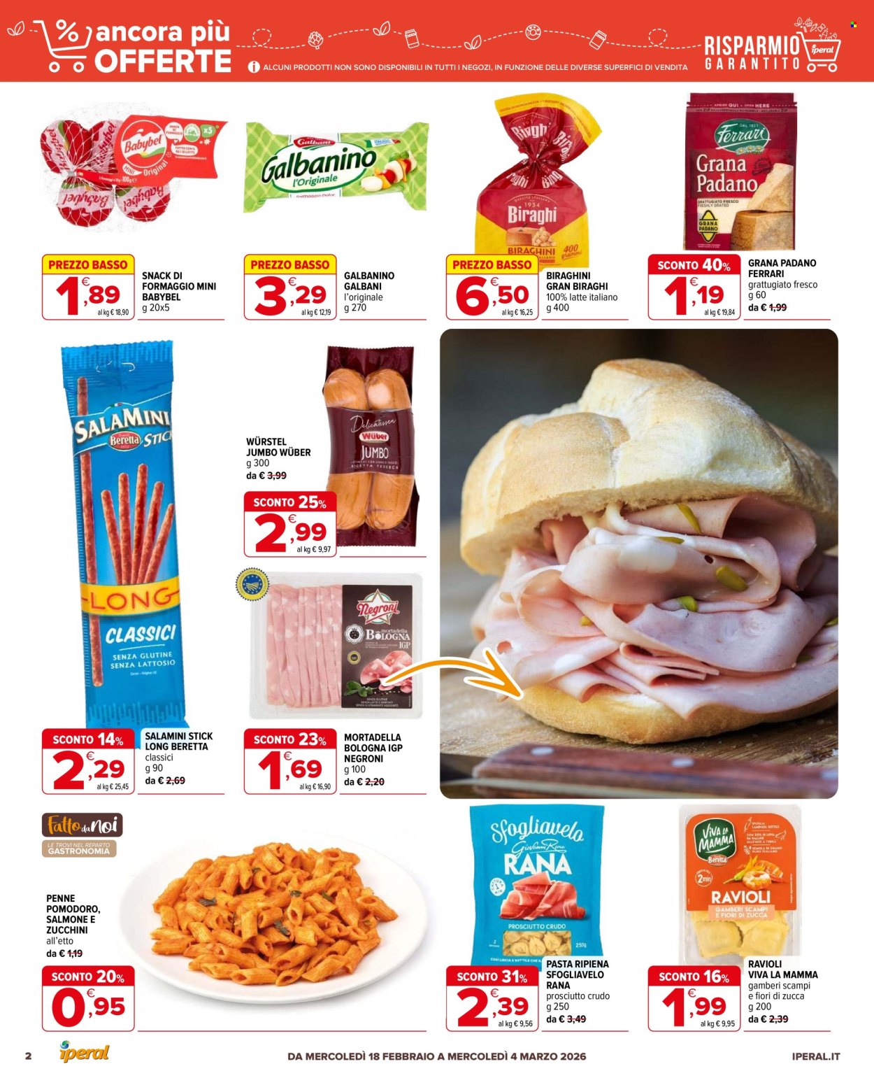 Volantino Iperal - 18/2/2026 - 4/3/2026. Pagina 2