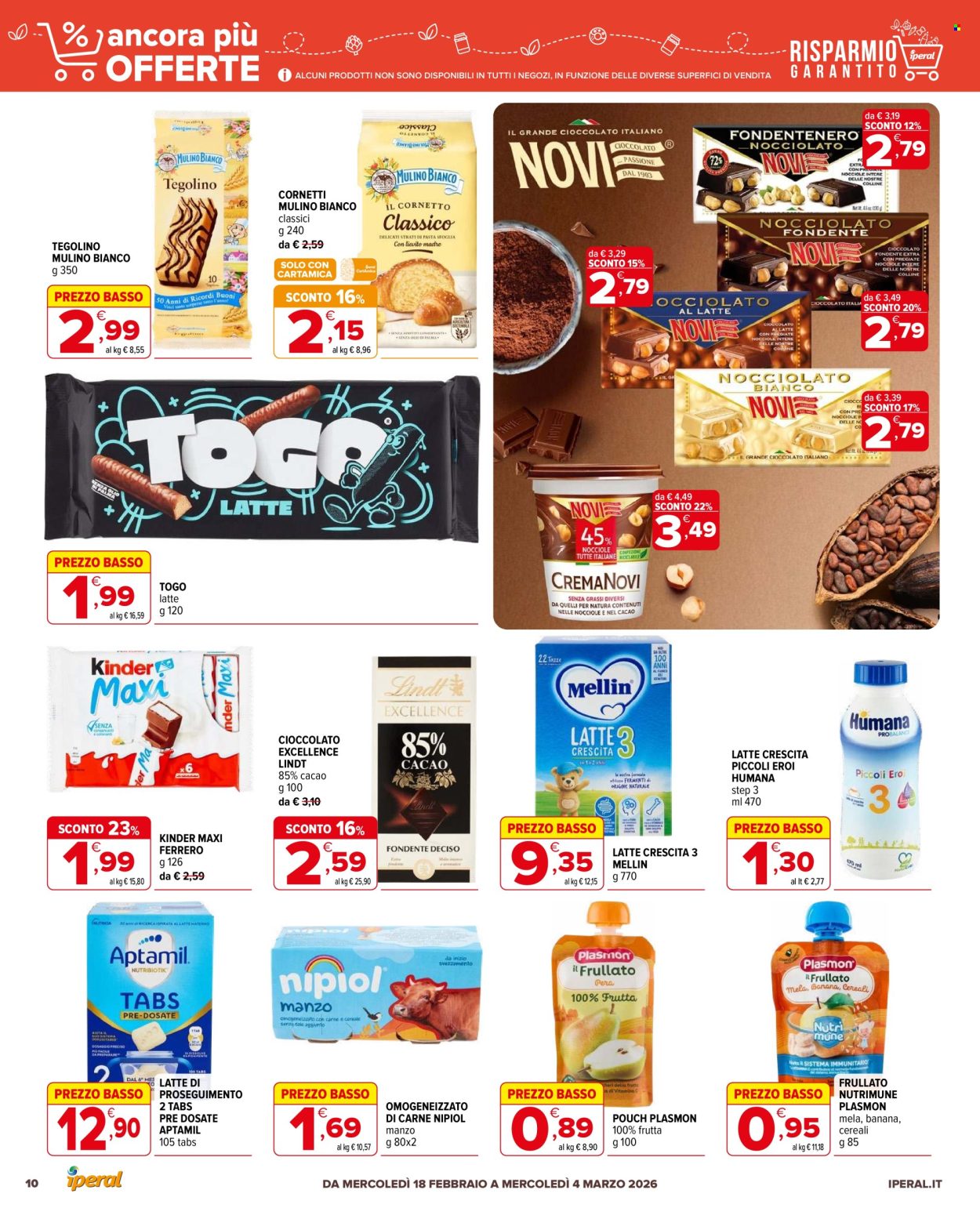 Volantino Iperal - 18/2/2026 - 4/3/2026. Pagina 10