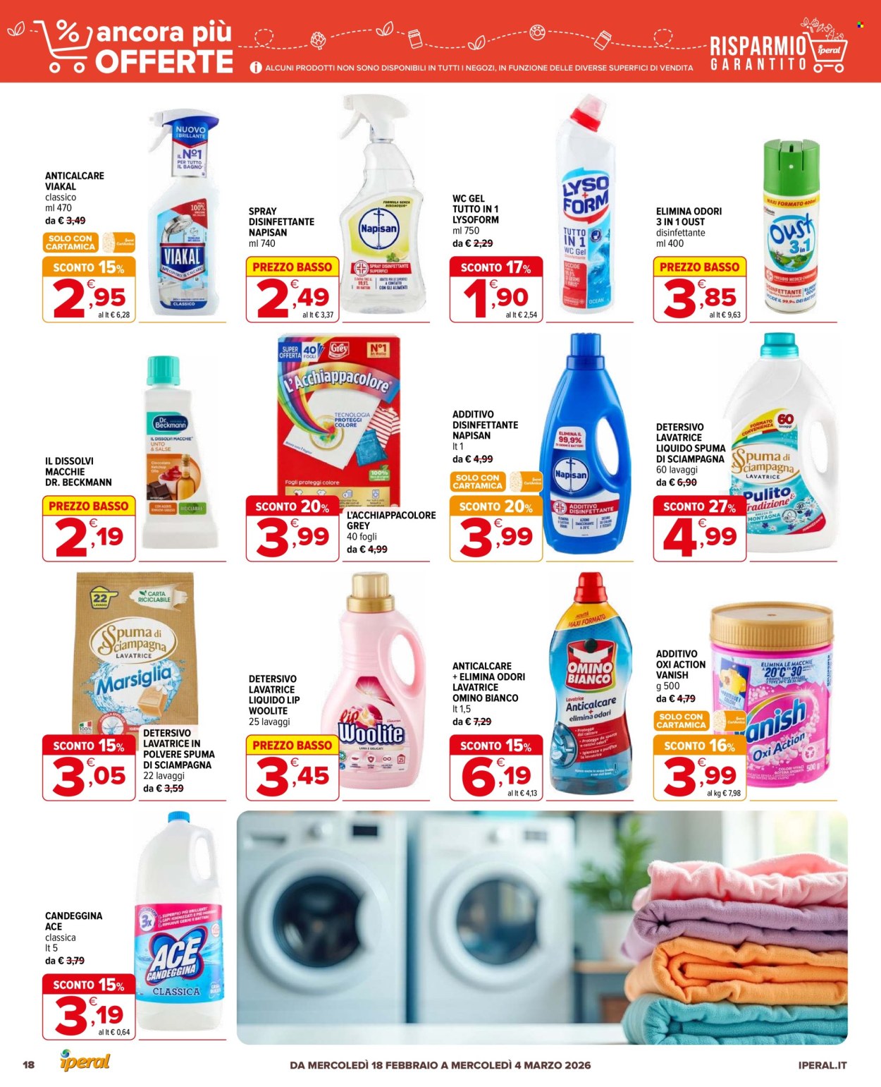 Volantino Iperal - 18/2/2026 - 4/3/2026. Pagina 18