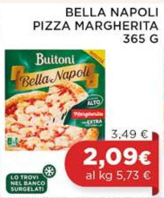 BELLA NAPOLI PIZZA MARGHERITA 365 G