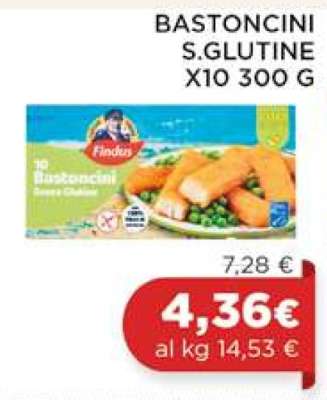 BASTONCINI S.GLUTINE X10 300 G