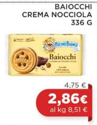 BAIOCCHI CREMA NOCCIOLA 336 G