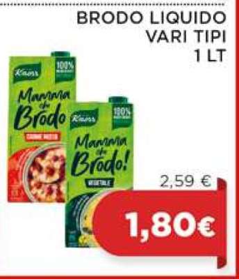 Brodo Liquido Vari Tipi