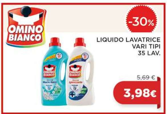 OMINO BIANCO LIQUIDO LAVATRICE