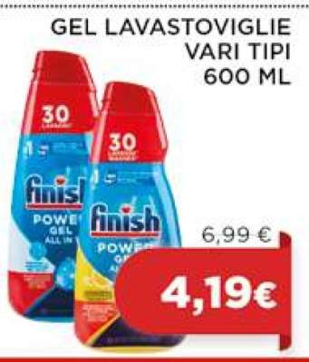 Finish Gel Lavastoviglie