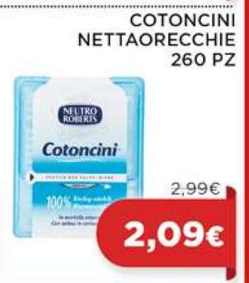Cotoncini Nettoorecchie