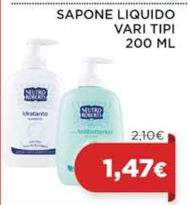 SAPONE LIQUIDO VARI TIPI 200 ML