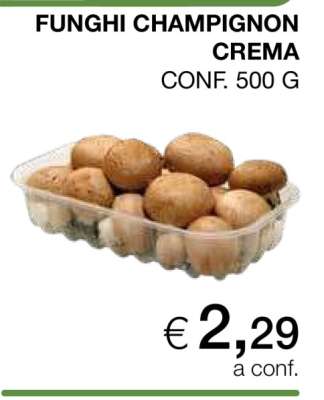 FUNGHI CHAMPIGNON CREMA