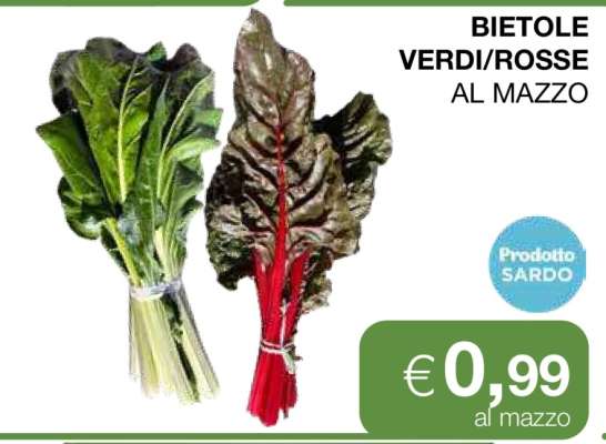 BIETOLE VERDI/ROSSE AL MAZZO