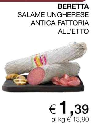 Beretta Salame Ungherese Antica Fattoria