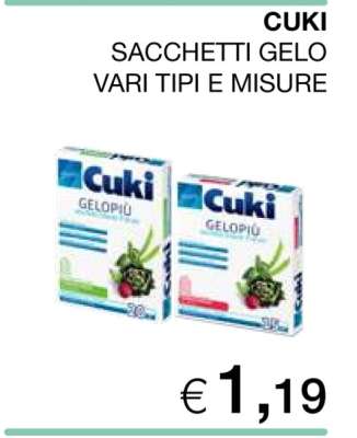 CUKI Sacchetti Gelo