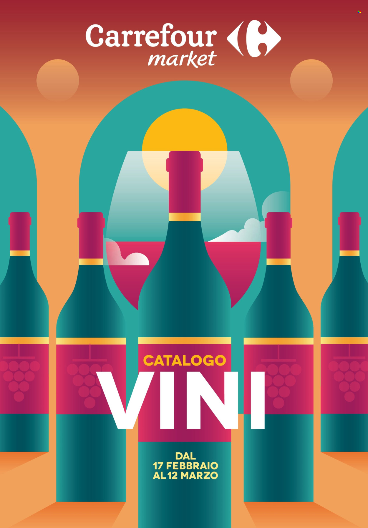 Volantino Carrefour - 17/2/2026 - 12/3/2026. Pagina 1