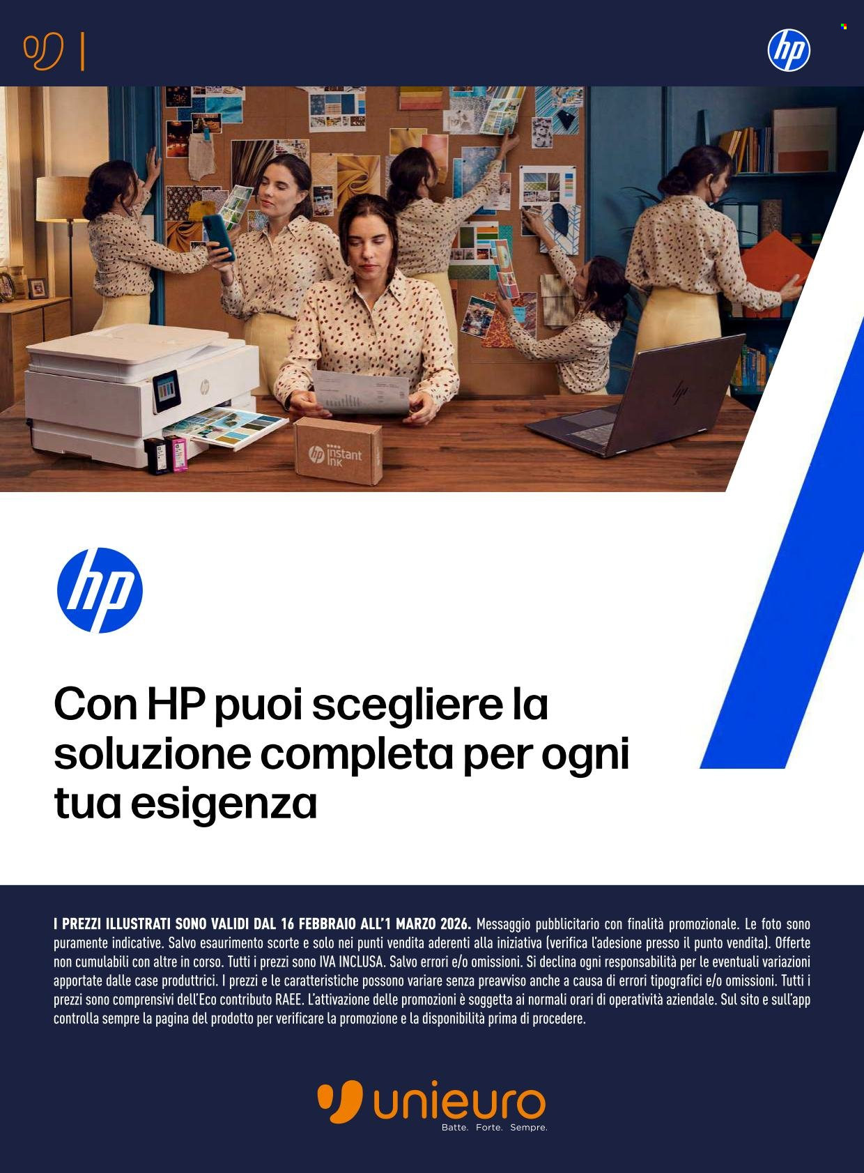 Volantino Unieuro - 16/2/2026 - 1/3/2026. Pagina 26