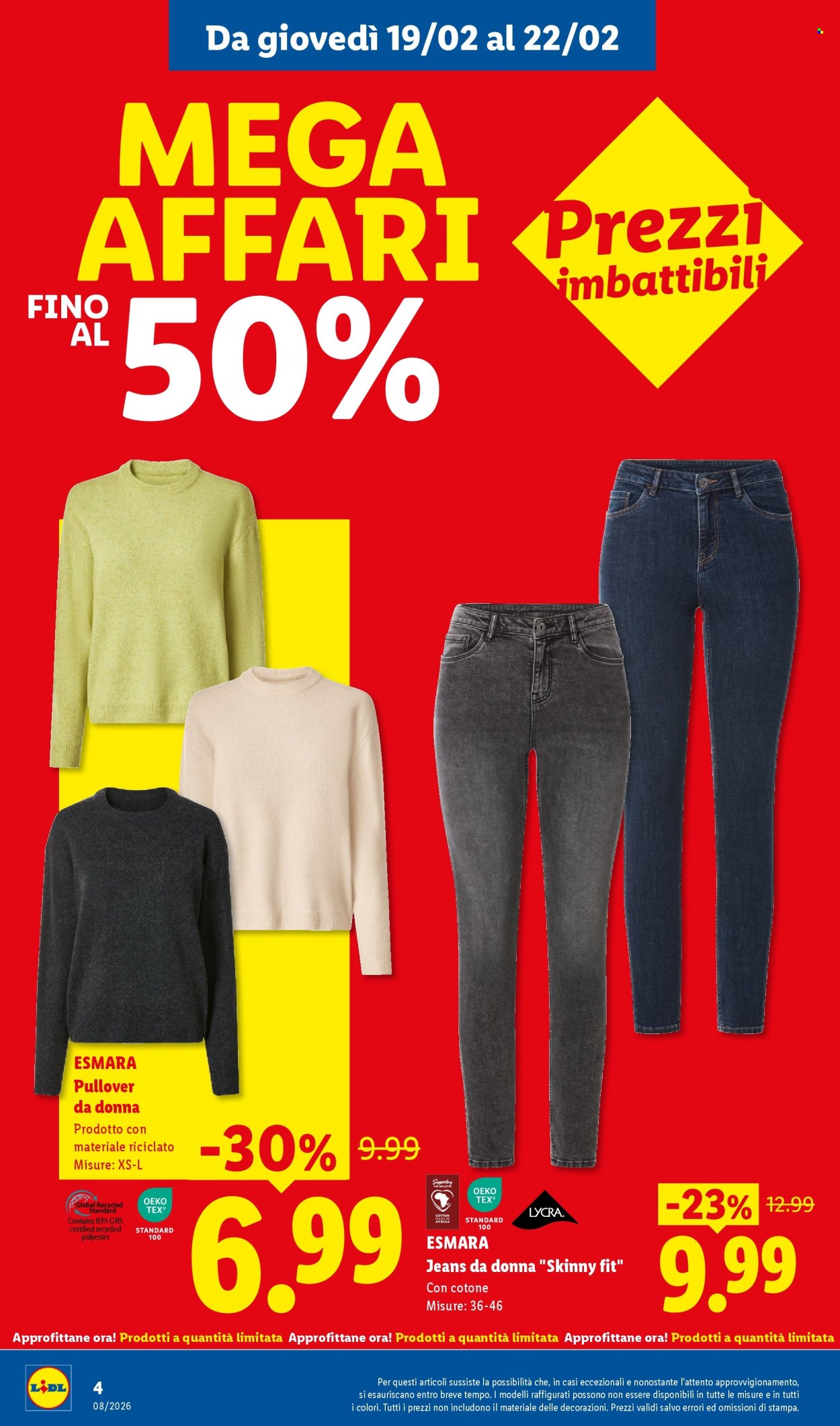 Volantino Lidl - 19/2/2026 - 22/2/2026. Pagina 4