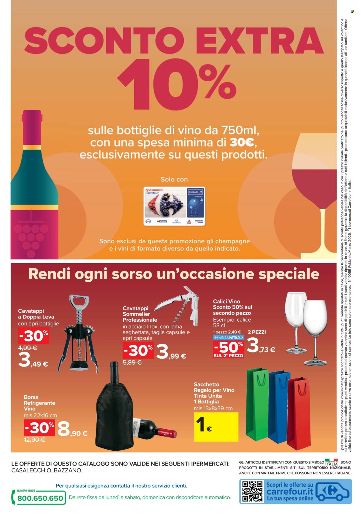 Volantino Carrefour - 17/2/2026 - 12/3/2026. Pagina 18
