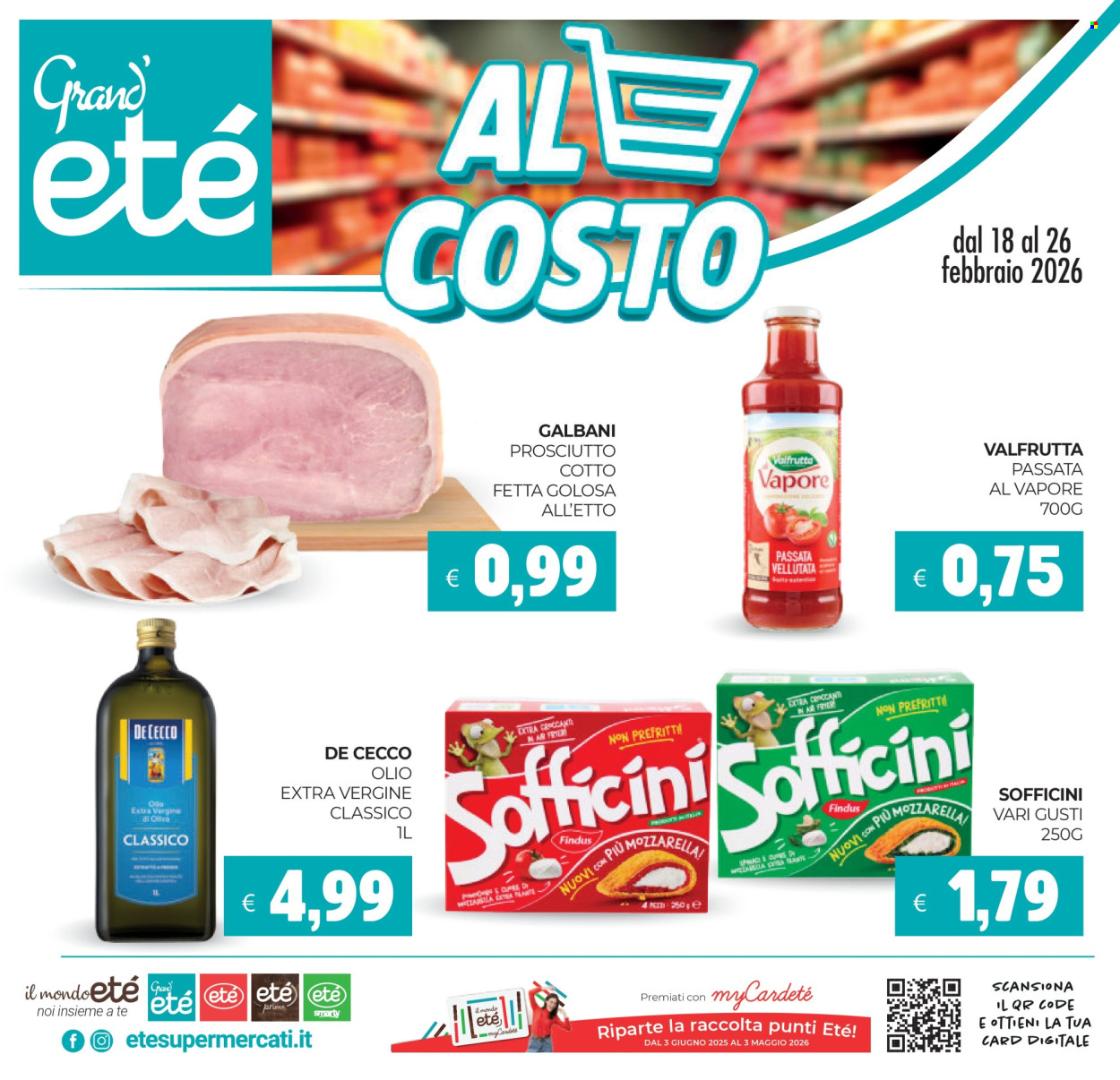 Volantino Eté - 18/2/2026 - 26/2/2026. Pagina 1