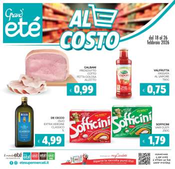 Volantino Eté - 18/2/2026 - 26/2/2026.
