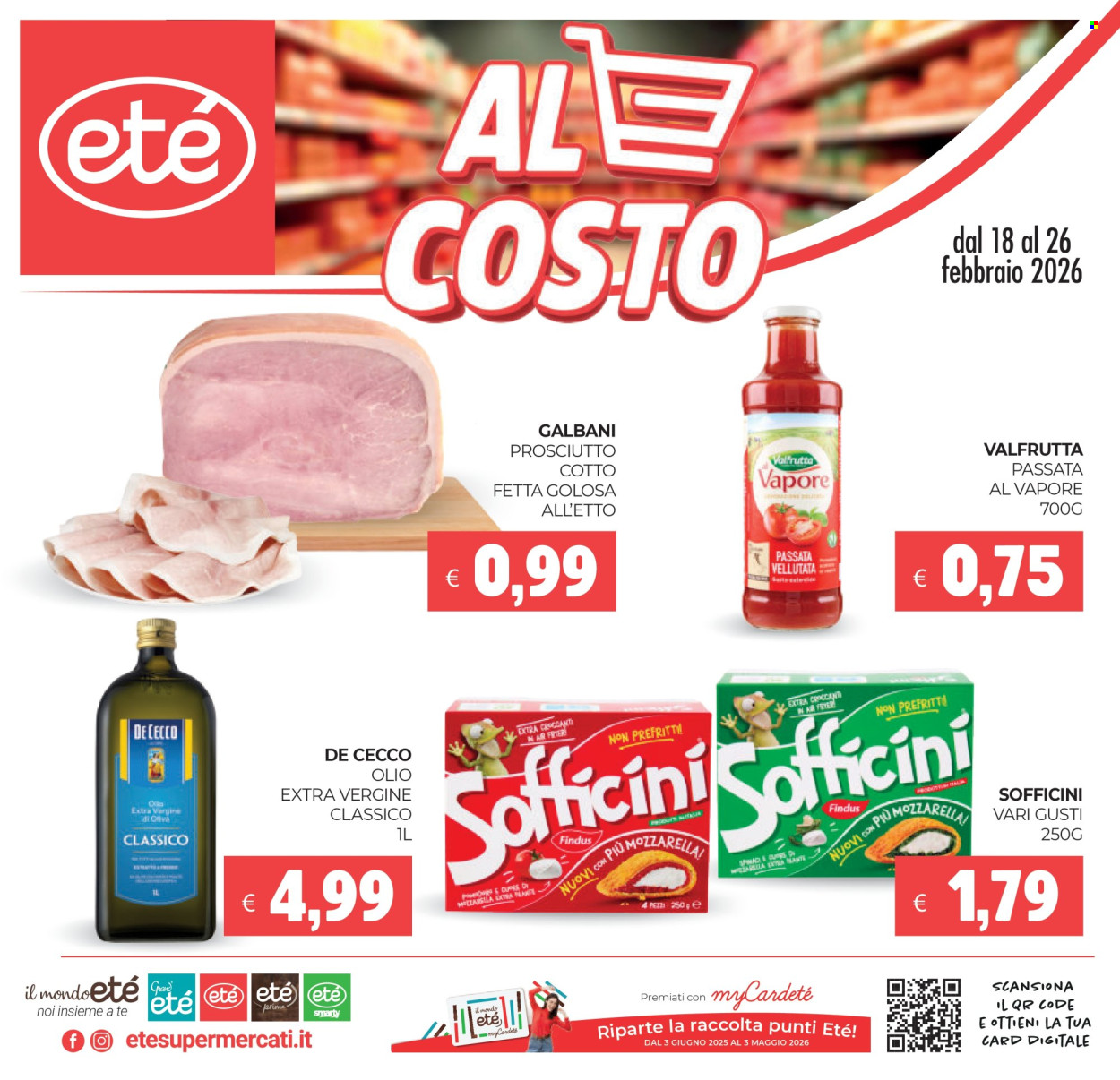 Volantino Eté - 18/2/2026 - 26/2/2026. Pagina 1