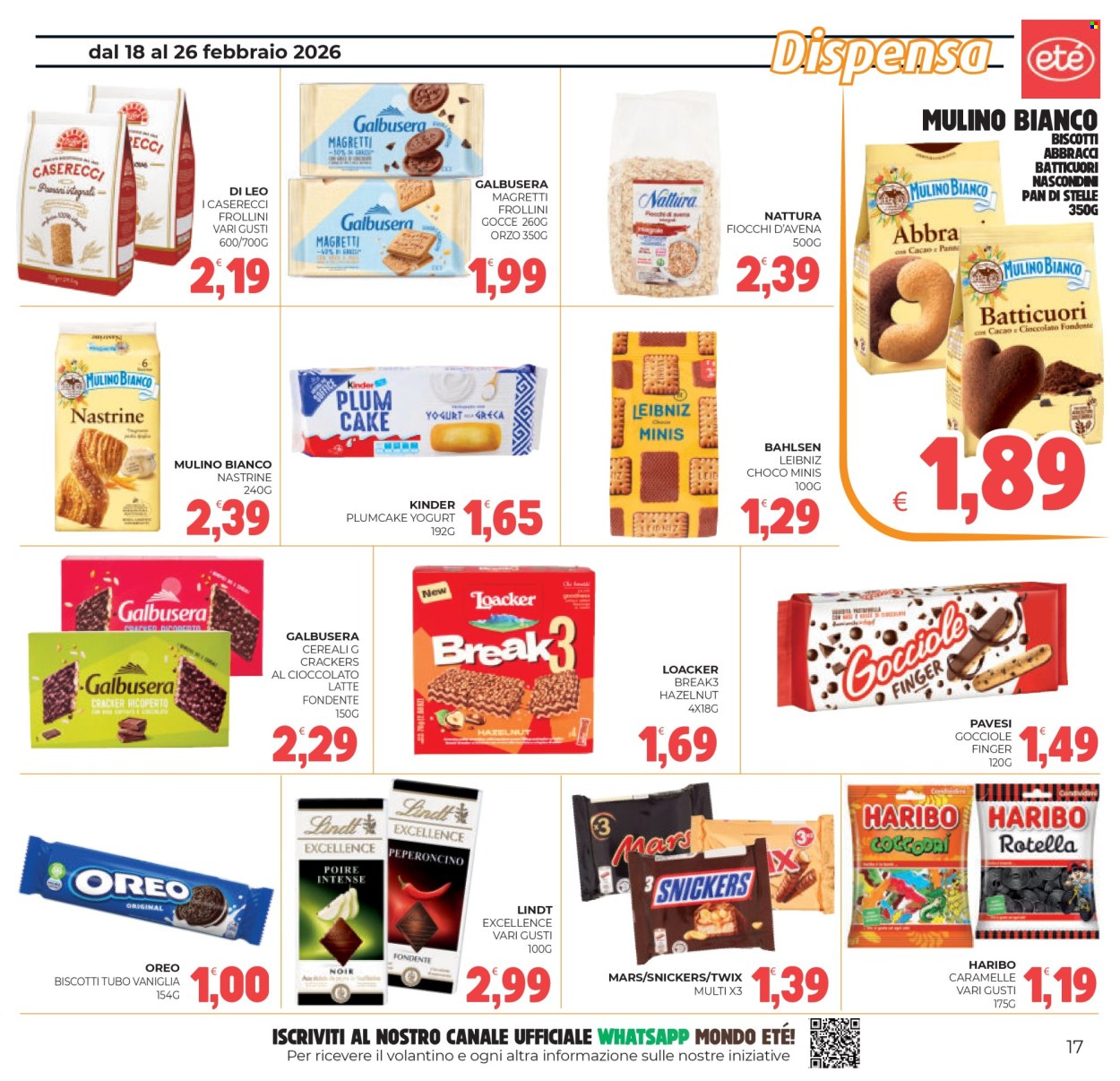 Volantino Eté - 18/2/2026 - 26/2/2026. Pagina 17