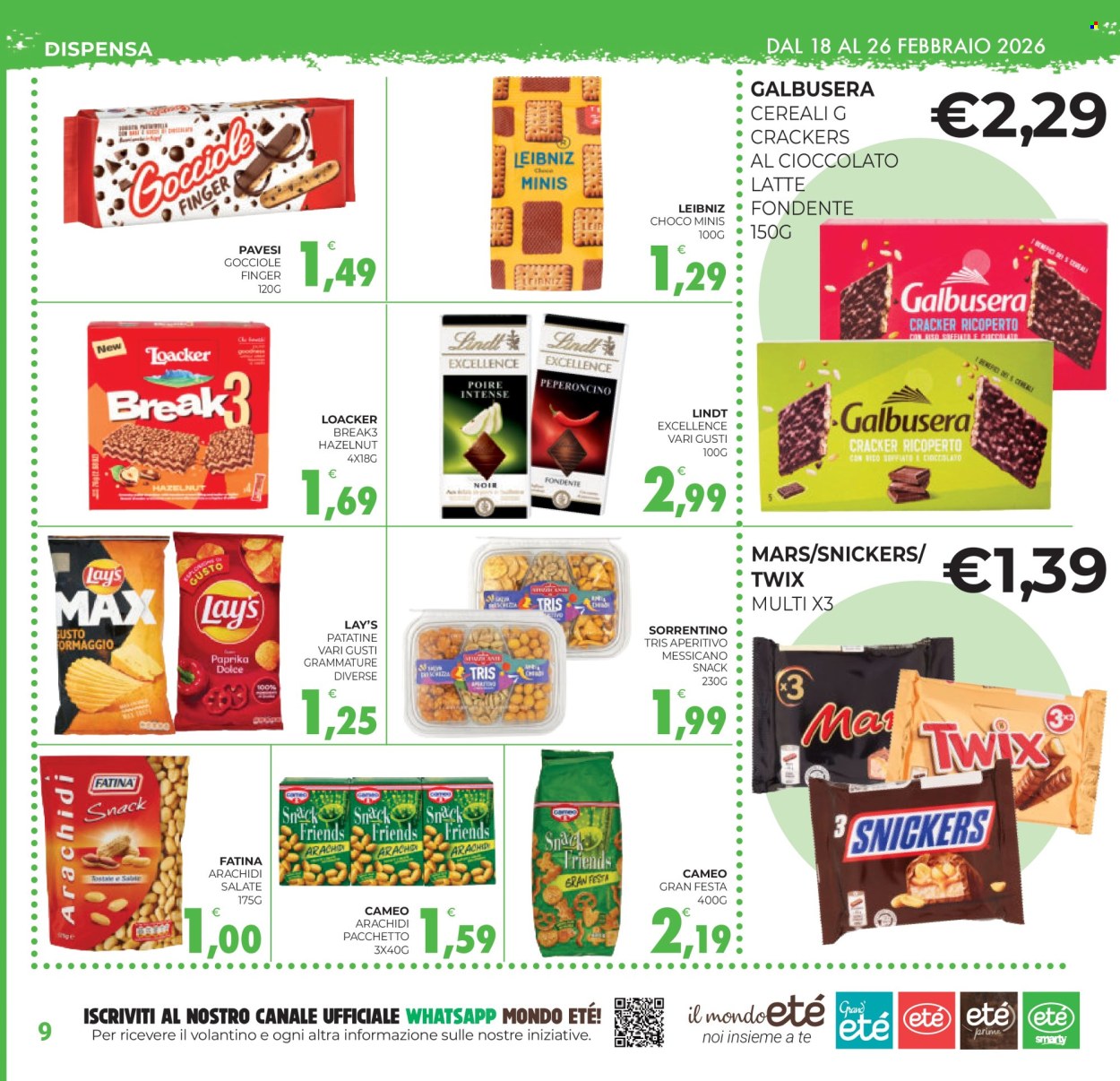 Volantino Eté - 18/2/2026 - 26/2/2026. Pagina 9