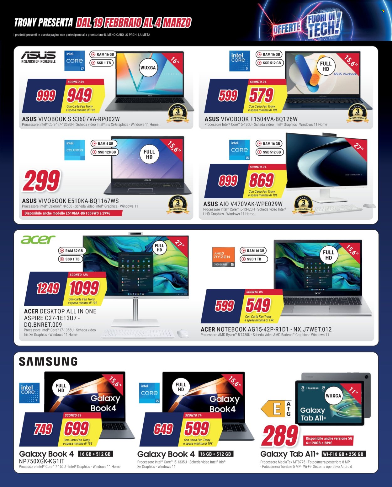 Volantino Trony - 19/2/2026 - 18/3/2026. Pagina 25