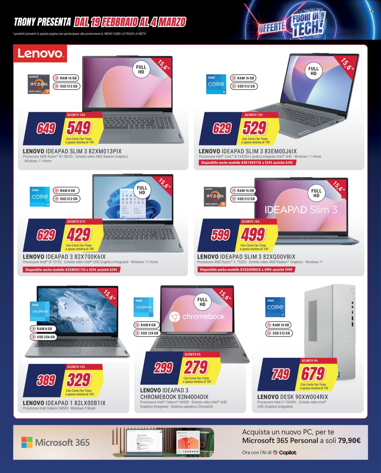 Volantino Trony - 19/2/2026 - 18/3/2026. Pagina 26