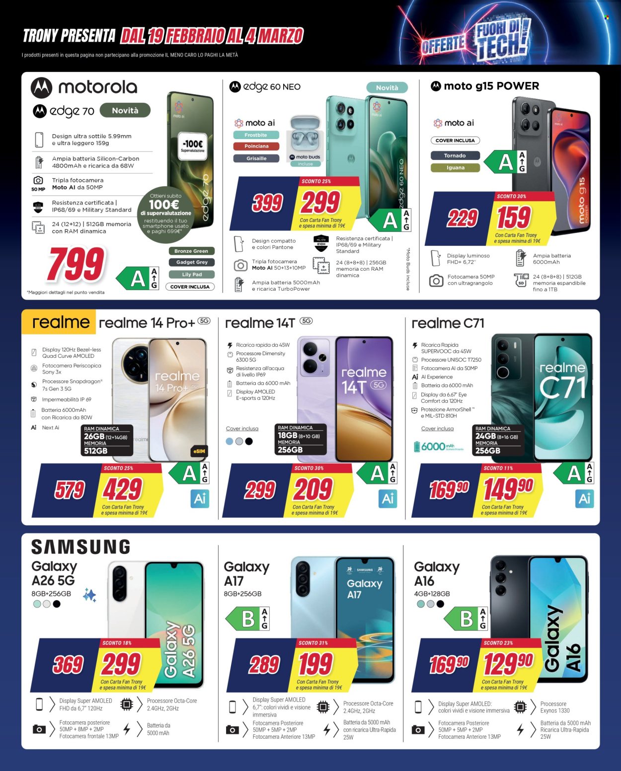 Volantino Trony - 19/2/2026 - 18/3/2026. Pagina 32