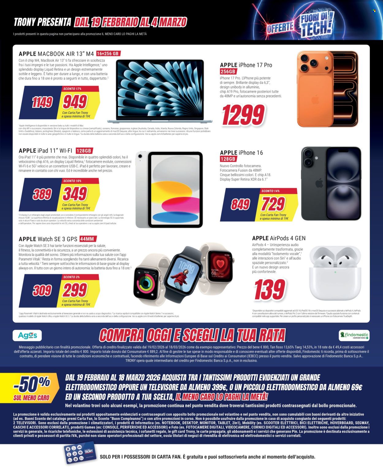 Volantino Trony - 19/2/2026 - 18/3/2026. Pagina 35
