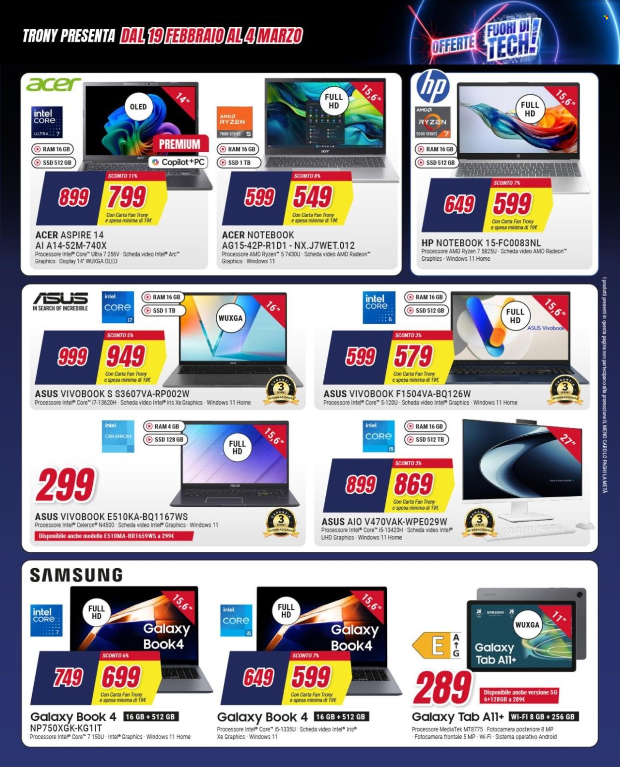 Volantino Trony - 19/2/2026 - 18/3/2026. Pagina 15