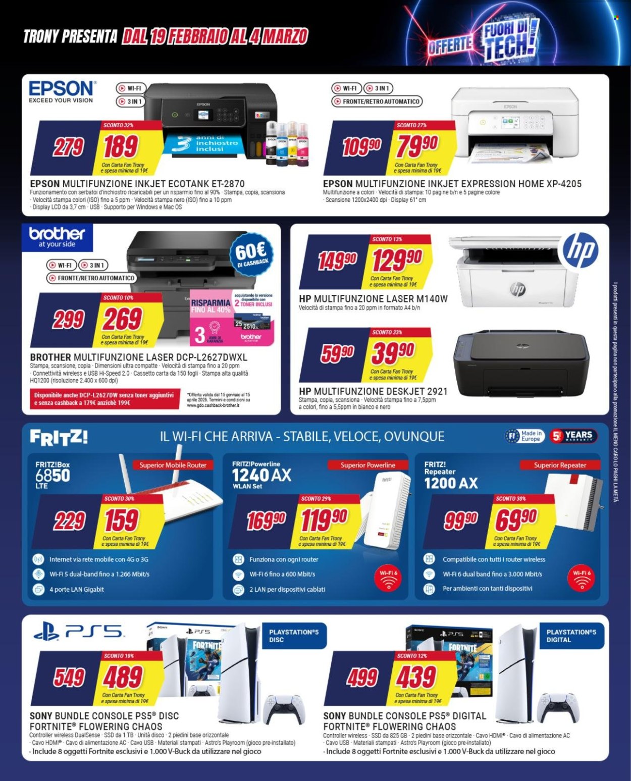 Volantino Trony - 19/2/2026 - 18/3/2026. Pagina 16